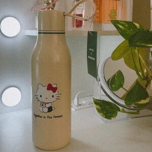 Hello Kitty Stainless Steel Bottle with Red Bow
